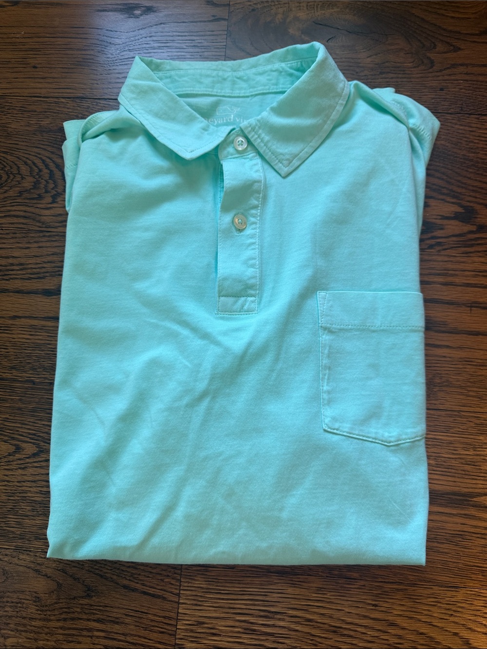 Vineyard Vines Men’s Mint Polo Shirt size L